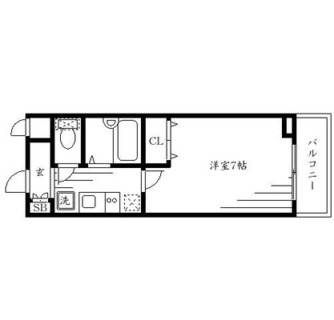 東京都練馬区田柄２丁目 賃貸マンション 1K