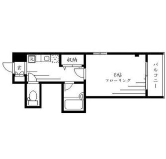 東京都豊島区西池袋２丁目 賃貸マンション 1K