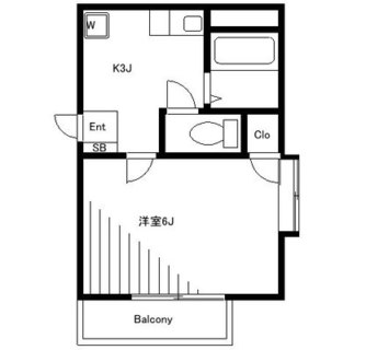 東京都豊島区要町１丁目 賃貸マンション 1K