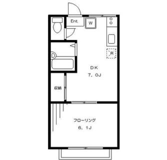 東京都豊島区千川２丁目 賃貸マンション 1K