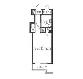 東京都豊島区千早４丁目 賃貸マンション 1R