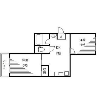 東京都板橋区成増３丁目 賃貸マンション 2DK