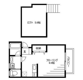 東京都板橋区成増１丁目 賃貸アパート 1R