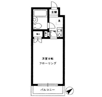 東京都豊島区高松２丁目 賃貸マンション 1K