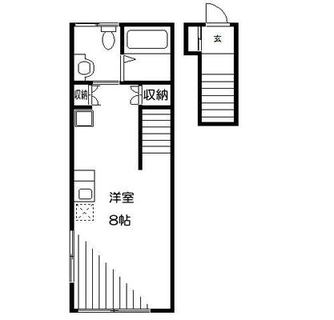 東京都豊島区池袋３丁目 賃貸アパート 1R