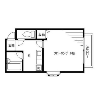 東京都文京区後楽２丁目 賃貸アパート 1K