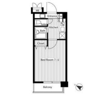 東京都豊島区雑司が谷１丁目 賃貸マンション 1K