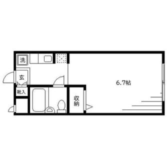 東京都練馬区春日町２丁目 賃貸マンション 1R