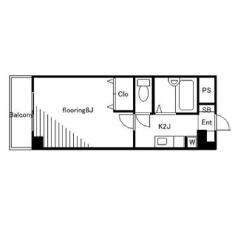 東京都新宿区早稲田鶴巻町 賃貸マンション 1K