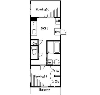 東京都板橋区成増５丁目 賃貸マンション 2DK