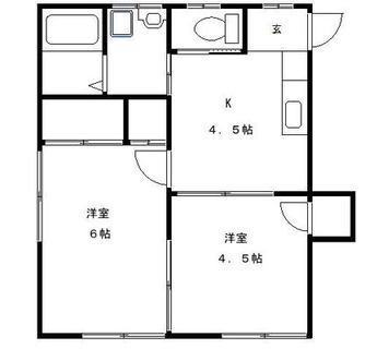 東京都板橋区赤塚１丁目 賃貸アパート 2K