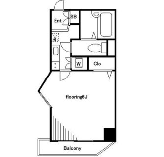 東京都新宿区山吹町 賃貸マンション 1K