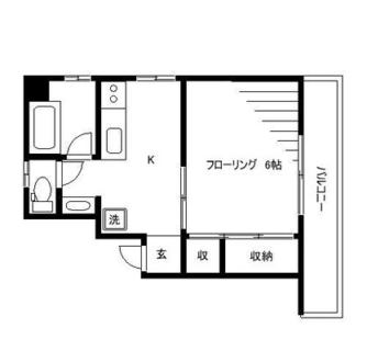 東京都文京区関口１丁目 賃貸マンション 1K