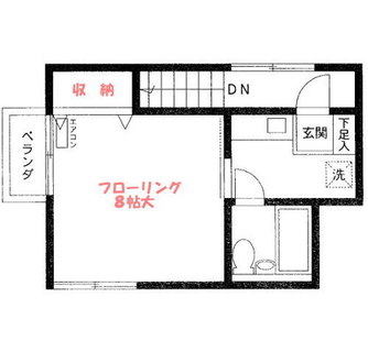 東京都文京区大塚５丁目 賃貸アパート 1K