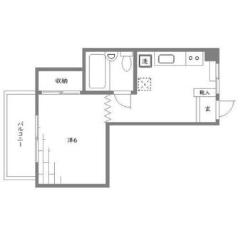 東京都豊島区目白２丁目 賃貸マンション 1DK