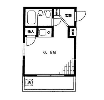 東京都豊島区目白５丁目 賃貸マンション 1R