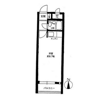 東京都豊島区池袋１丁目 賃貸マンション 1K