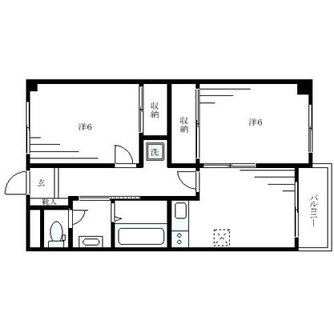 東京都豊島区高松１丁目 賃貸マンション 2DK