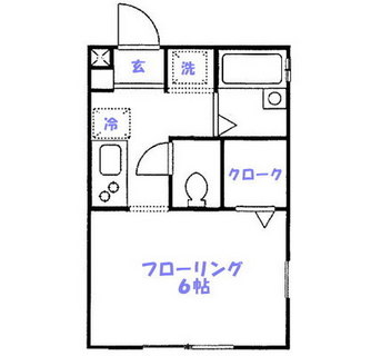 東京都豊島区千早４丁目 賃貸アパート 1K