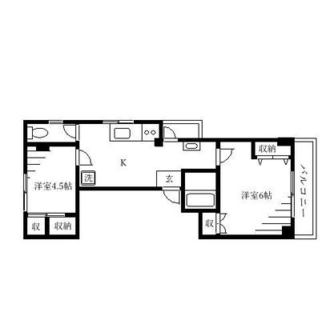東京都文京区小日向１丁目 賃貸マンション 2K