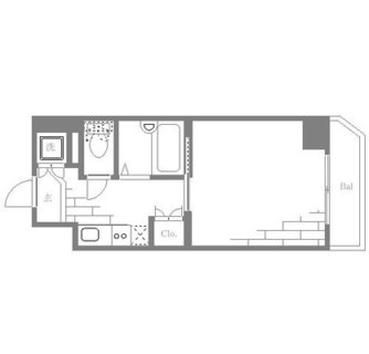 東京都新宿区東五軒町 賃貸マンション 1K