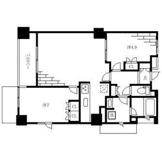 東京都豊島区雑司が谷１丁目 賃貸マンション 2LDK