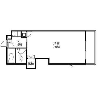 東京都豊島区要町３丁目 賃貸アパート 1K