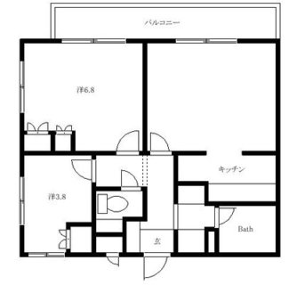 東京都文京区小日向２丁目 賃貸マンション 2LDK