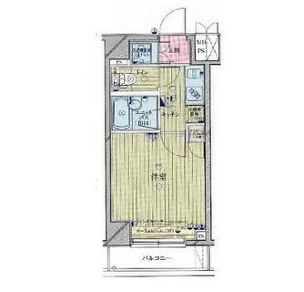 東京都新宿区水道町 賃貸マンション 1K